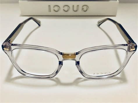 gucci designer glasses|transparent gucci glasses.